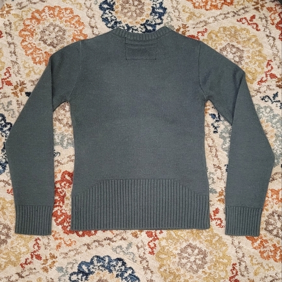 Volcom Epidermis Grey Sweater Size Small - Picture 10 of 11
